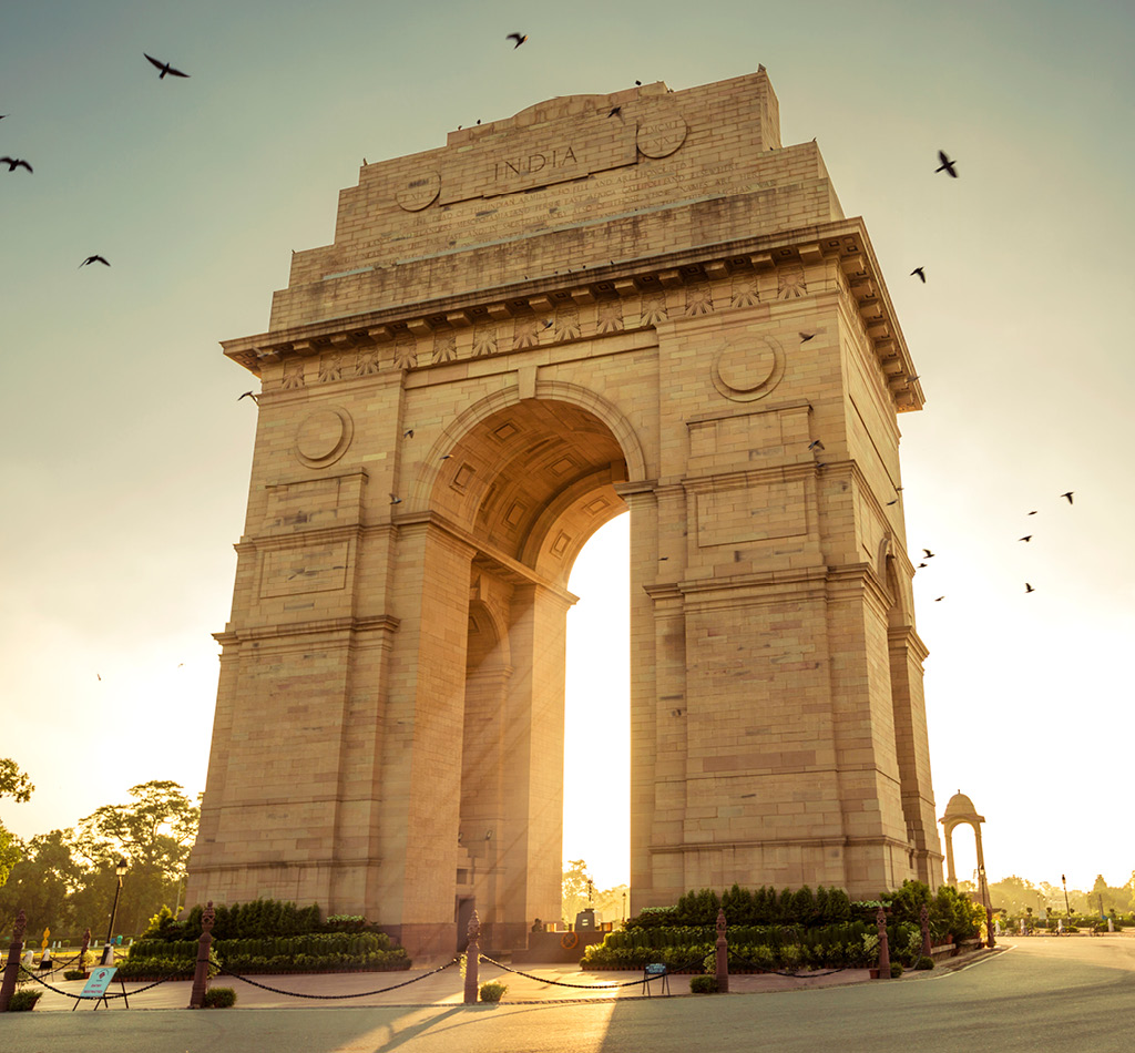 India Gate, New Dehli, India.